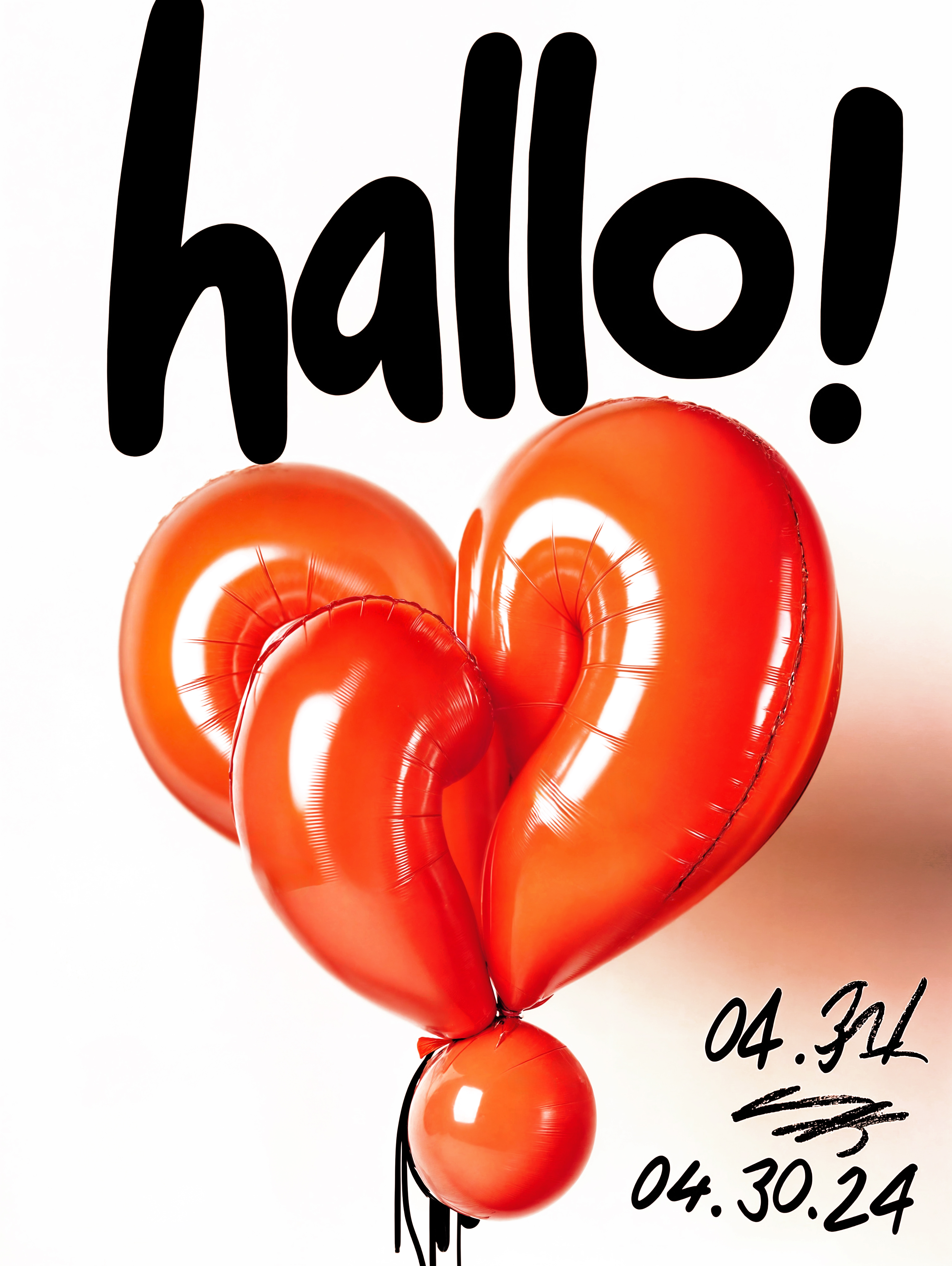 Studio Poster (Hello Red Heart)